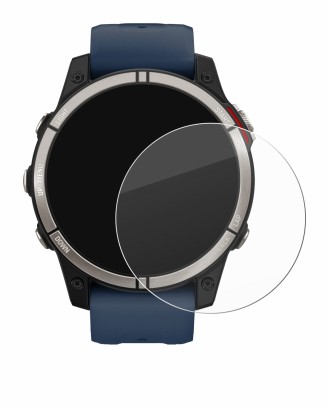 Imagen del dispositivo Garmin quatix 7 con una amplia variedad de protectores de pantalla.