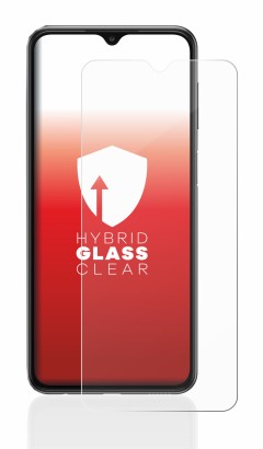 Image de l'appareil Samsung Galaxy A23 5G avec une grande variété de protections d'écran.