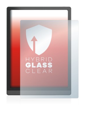 Image de l'appareil Boox Tab X avec une grande variété de protections d'écran.