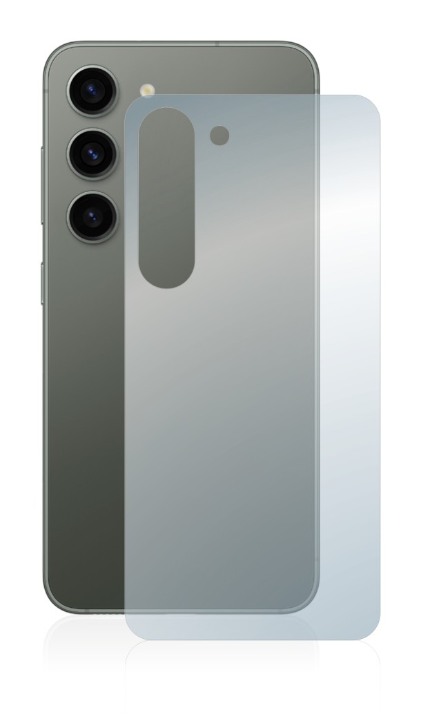 Image of the device Samsung Galaxy S23 (Back) with a wide variety of screen protectors.