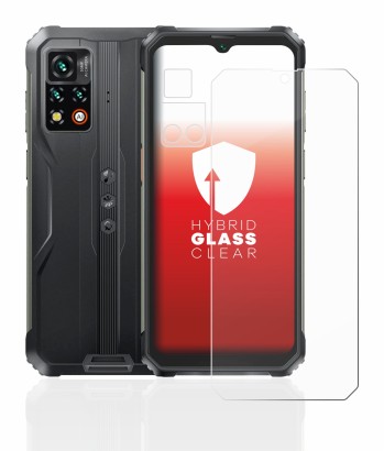Image de l'appareil Blackview BV9200 (Avant+Caméra) avec une grande variété de protections d'écran.