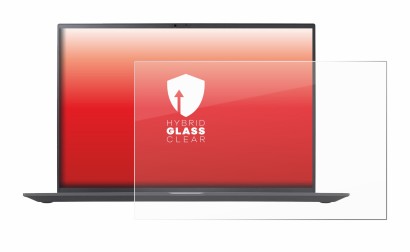 Abbildung des Geräts LG gram 16'' 2023 mit einer Vielzahl des Displayschutzes.