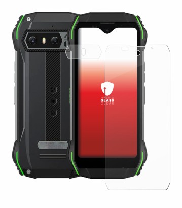 Immagine del dispositivo Blackview N6000 (Fronte+Fotocamera) con un'ampia varietà di protezioni per lo schermo.