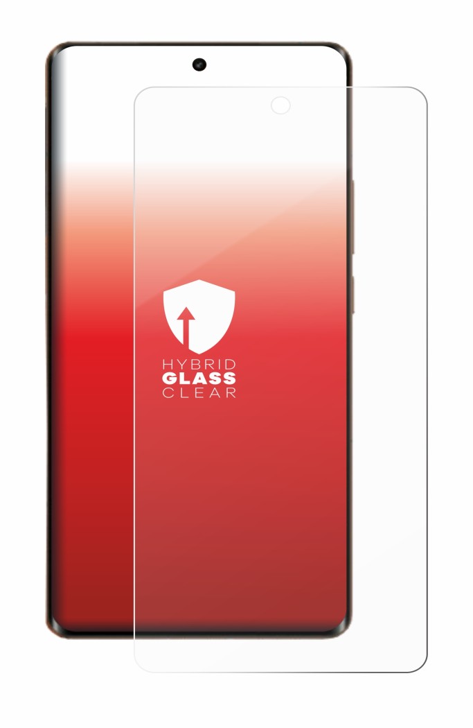 upscreen Hybrid Glass Clear Premium Protection d'écran en verre pour realme  GT5 Pro