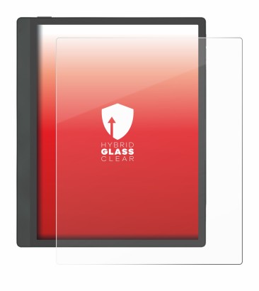 Image de l'appareil Boox Tab Ultra C Pro avec une grande variété de protections d'écran.