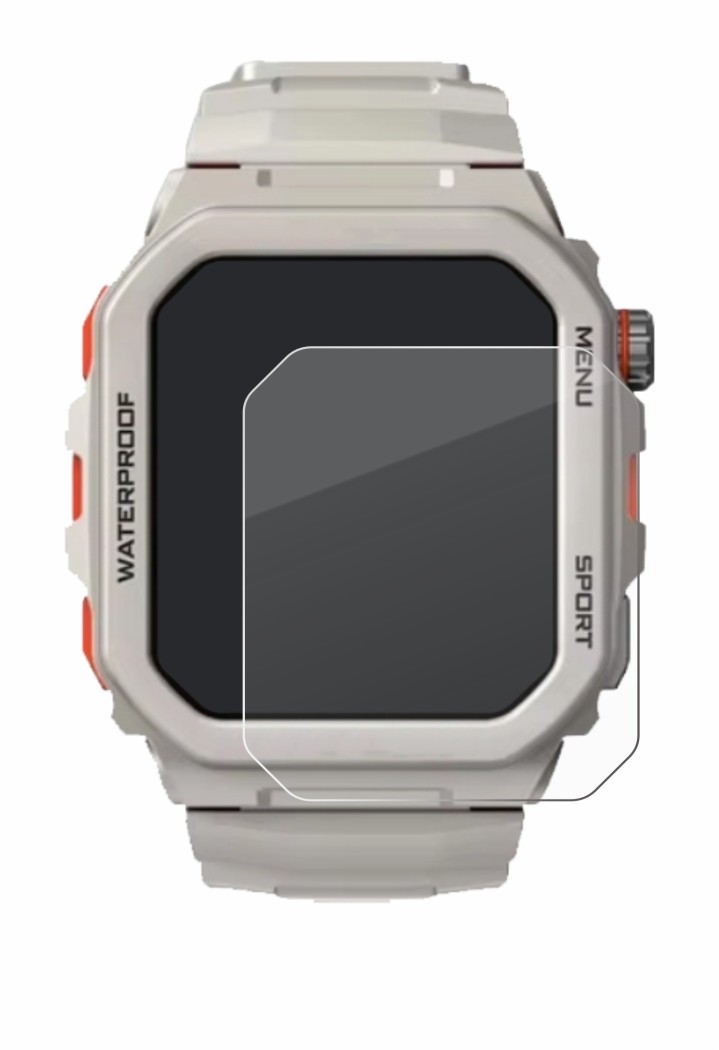 Abbildung des Geräts Rogbid Tank G2 mit einer Vielzahl des Displayschutzes.