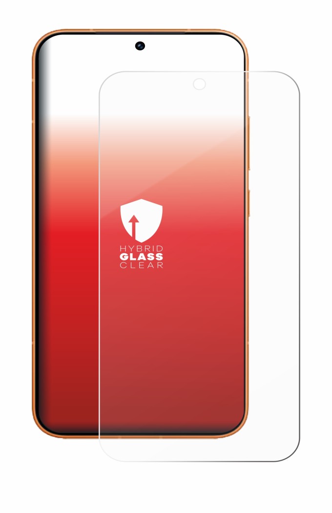 Abbildung des Geräts Honor Magic 8 Pro Lite mit einer Vielzahl des Displayschutzes.