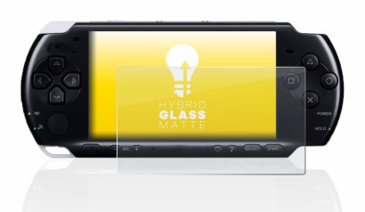 Abbildung des Geräts Sony PSP 3004 mit einer Vielzahl des Displayschutzes.