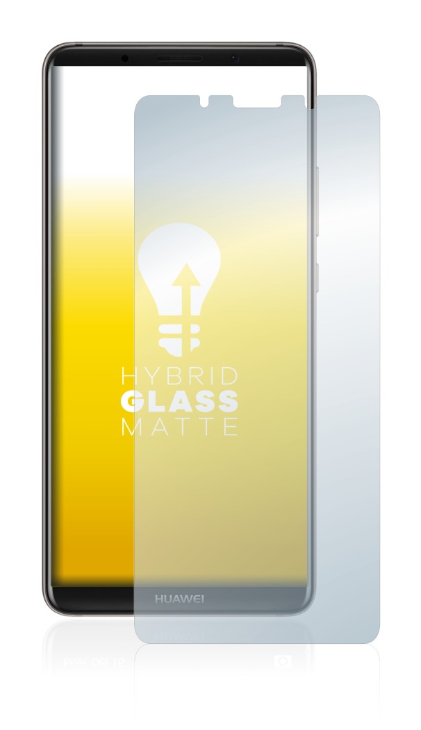 Imagen del dispositivo Huawei Mate 10 Pro con una amplia variedad de protectores de pantalla.