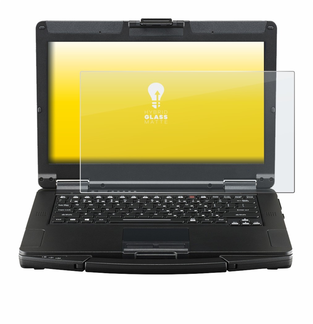 Image of the device Panasonic Toughbook FZ-55 Touch with a wide variety of screen protectors.