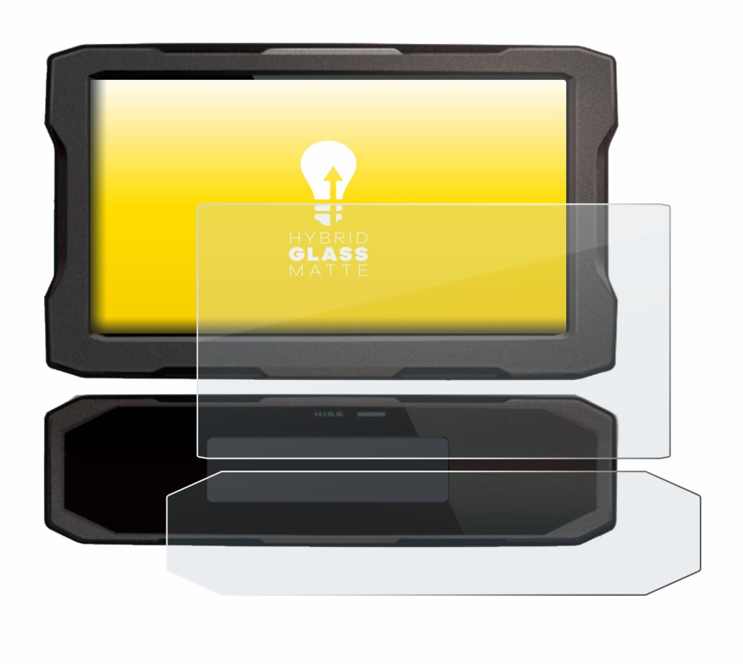 Abbildung des Geräts Honda CRF1100L 2020 Tachoanzeige mit einer Vielzahl des Displayschutzes.