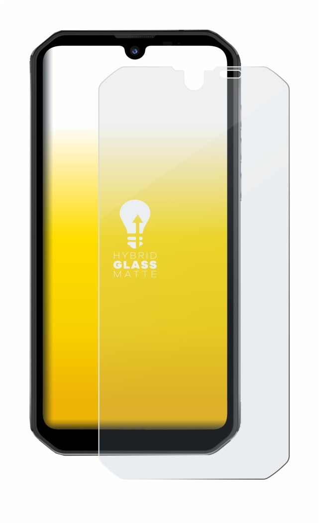 Image of the device Blackview BV9900 Pro with a wide variety of screen protectors.
