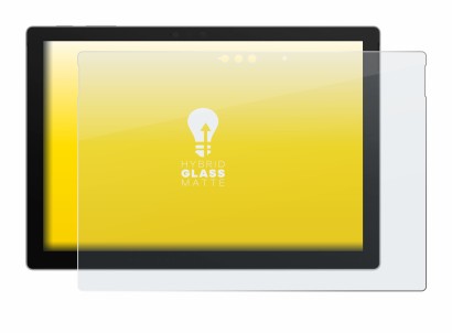 Immagine del dispositivo Microsoft Surface Pro 7 Plus con un'ampia varietà di protezioni per lo schermo.