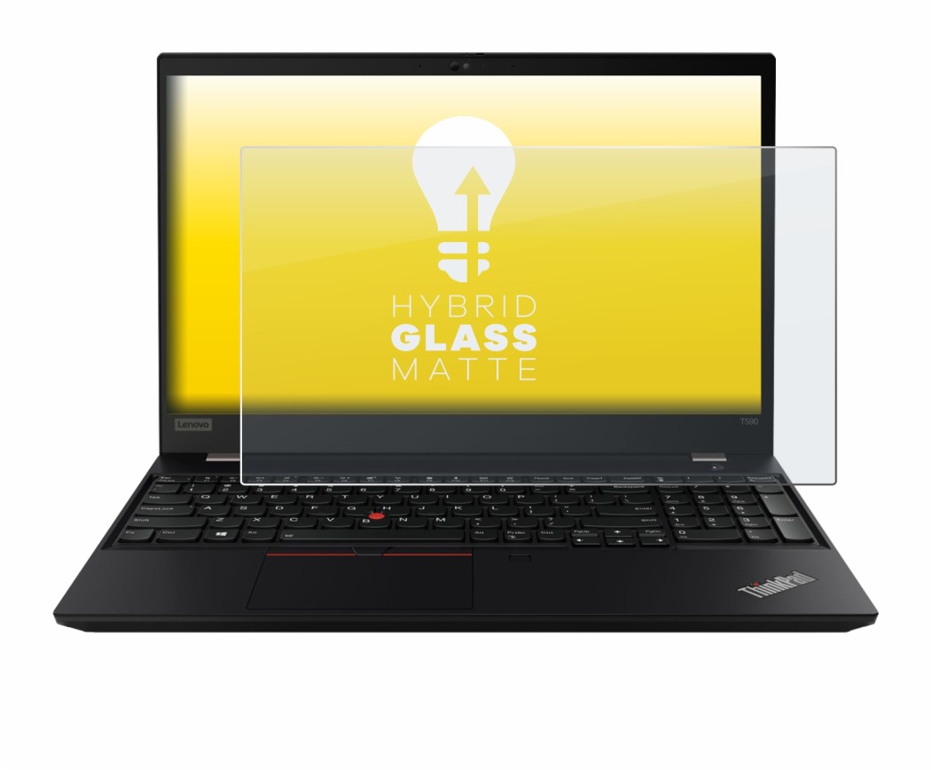 Abbildung des Geräts Lenovo ThinkPad P14s mit einer Vielzahl des Displayschutzes.