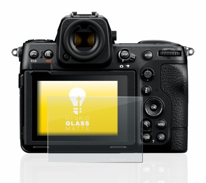 Image de l'appareil Nikon Z 8 avec une grande variété de protections d'écran.