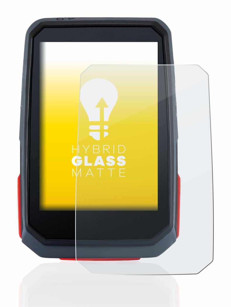 Image de l'appareil Sigma ROX 4.0 avec une grande variété de protections d'écran.