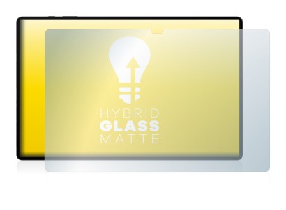 Immagine del dispositivo Samsung Galaxy Tab S8 Ultra 5G con un'ampia varietà di protezioni per lo schermo.