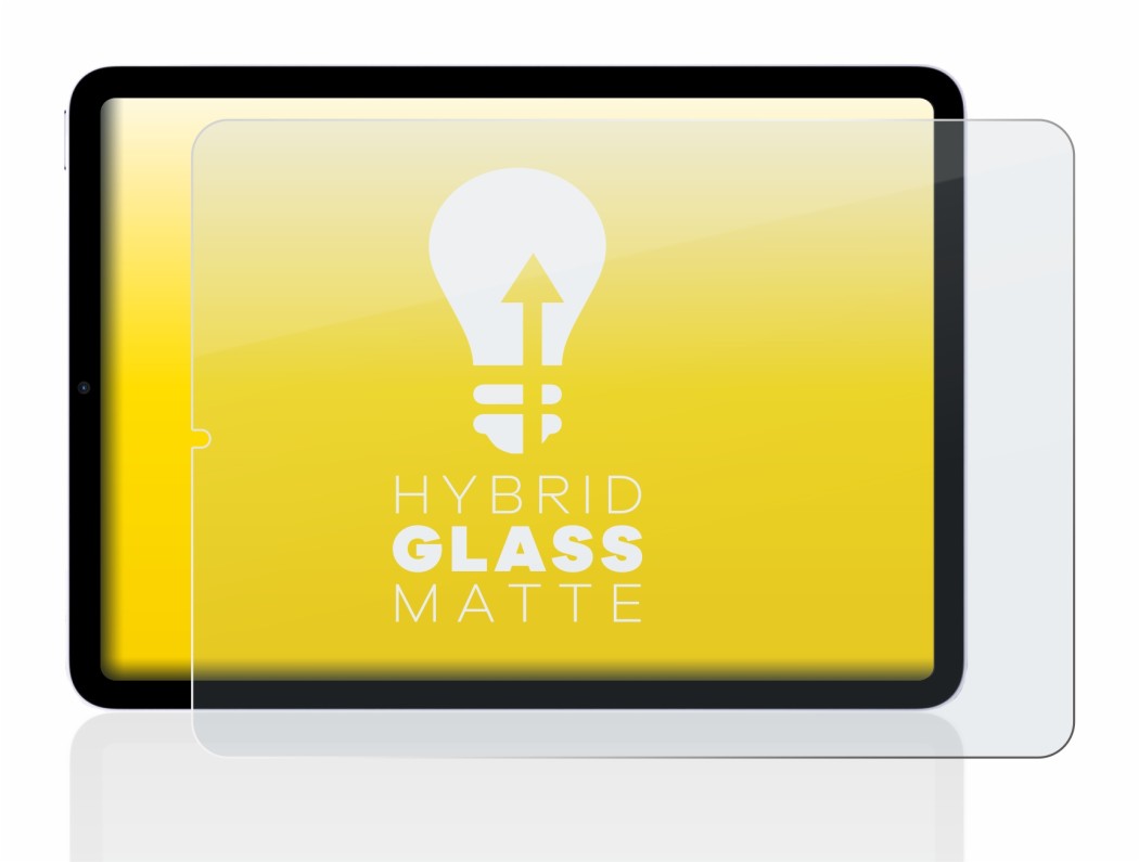 Image of the device Apple iPad Air 5 2022 (5th. Gen.) with a wide variety of screen protectors.