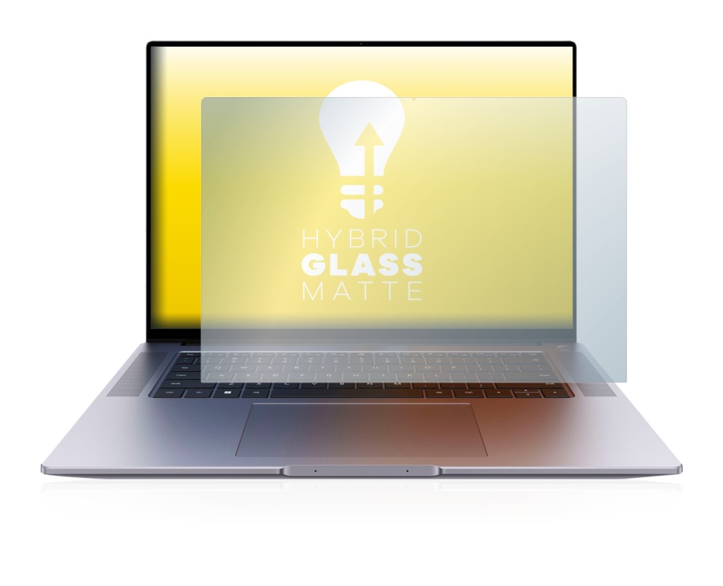 Imagen del dispositivo Huawei MateBook 16s con una amplia variedad de protectores de pantalla.