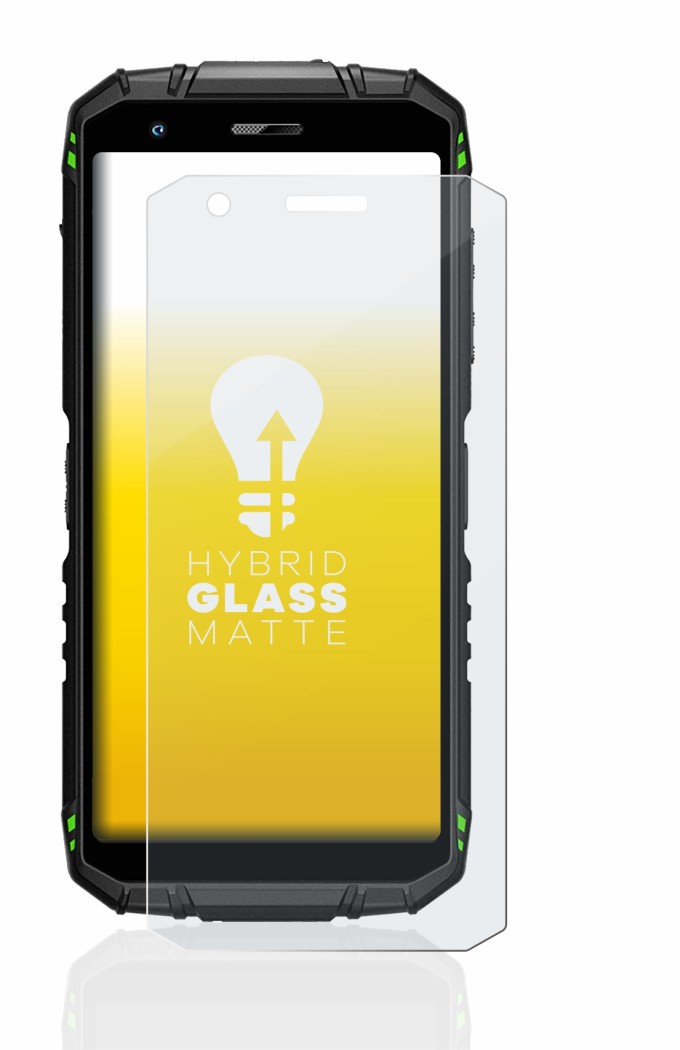 Image de l'appareil Doogee S41 Pro avec une grande variété de protections d'écran.