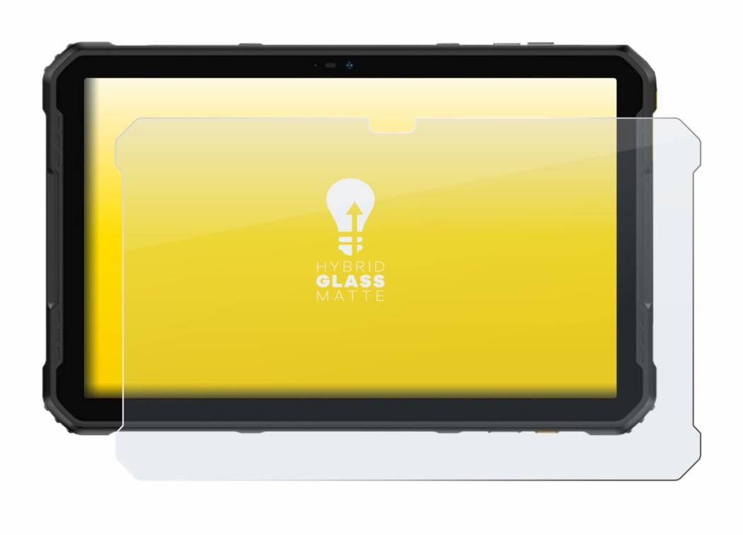 Abbildung des Geräts Ulefone Armor Pad 2 mit einer Vielzahl des Displayschutzes.