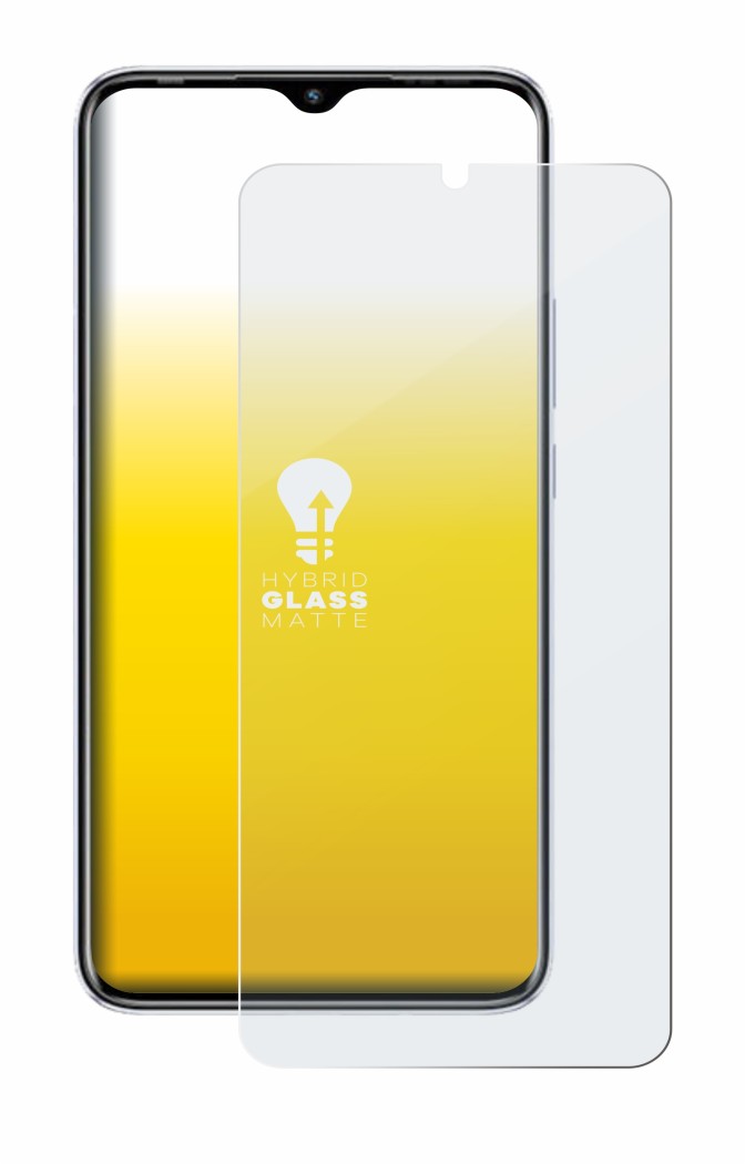 upscreen Hybrid Glass Clear Premium Protection d'écran en verre pour Montres  (Circulaire, ø: 37.5 mm)