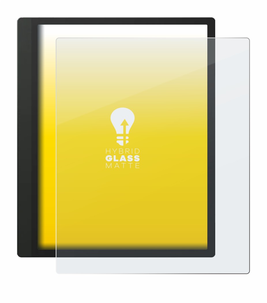 Image of the device Boox Tab Ultra C with a wide variety of screen protectors.