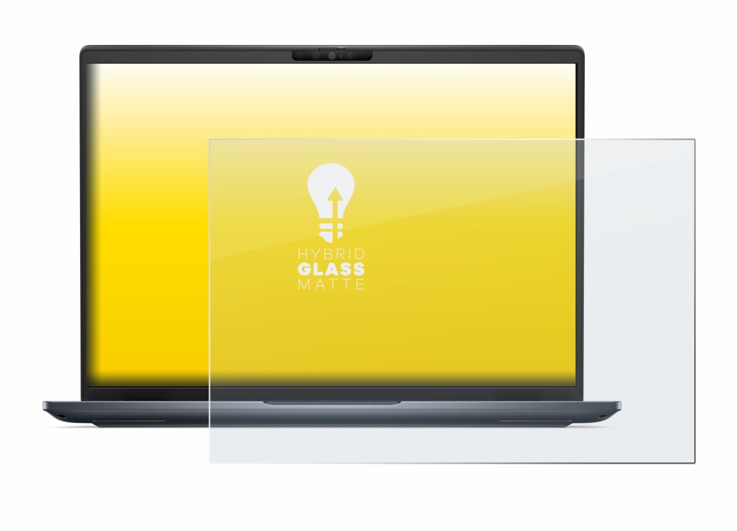 Abbildung des Geräts Dell Latitude 7450 Laptop mit einer Vielzahl des Displayschutzes.