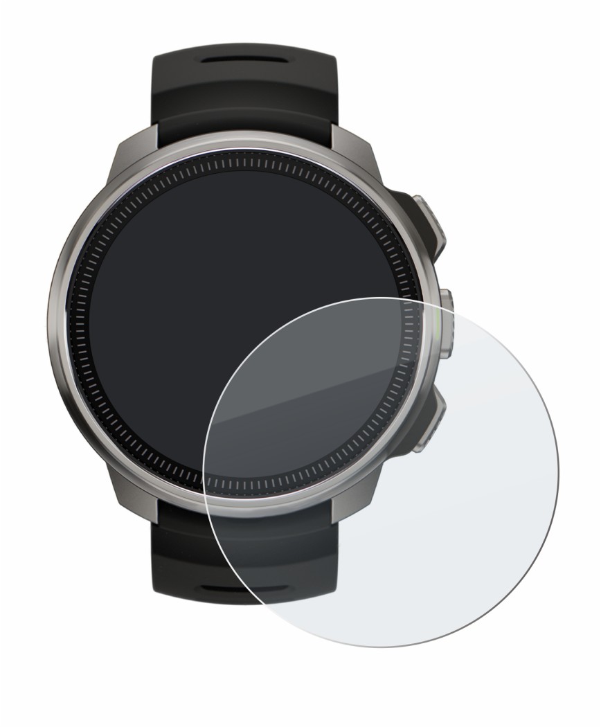 Abbildung des Geräts Suunto Ocean mit einer Vielzahl des Displayschutzes.