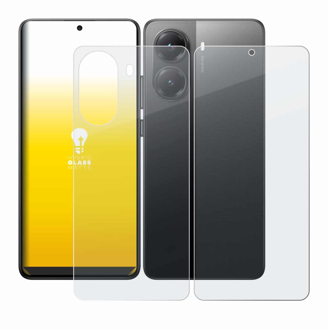 Image de l'appareil Xiaomi Poco X7 Pro (Avant+Arrière) avec une grande variété de protections d'écran.