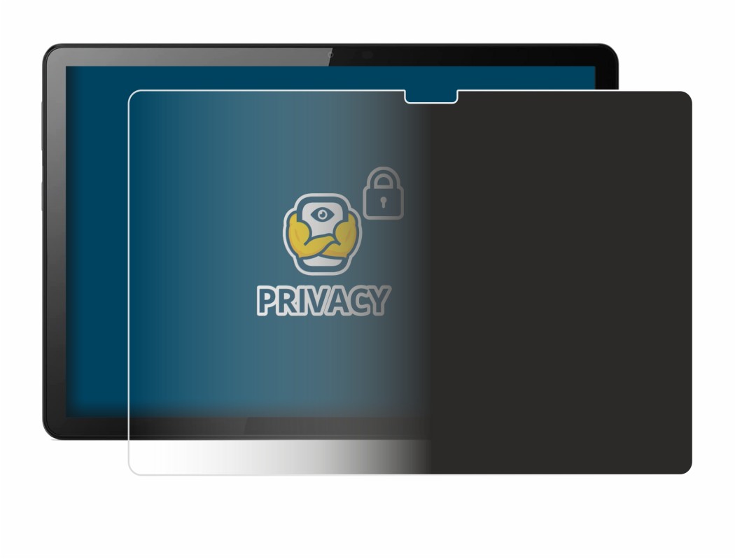 Abbildung des Geräts Lenovo Tab M10 (3. Gen.) mit einer Vielzahl des Displayschutzes.