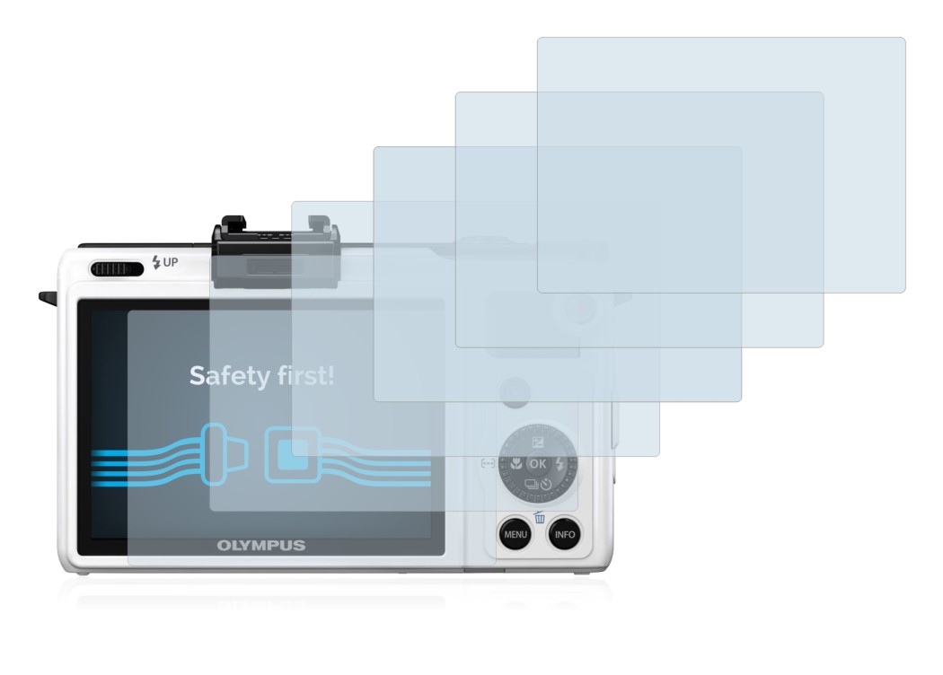 Protector De Pantalla Para Olympus OM-D E-M1X – Pack De 6 Unidades, Ultra Transparente