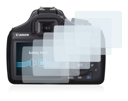 Imagen del dispositivo Canon EOS 1100D con una amplia variedad de protectores de pantalla.