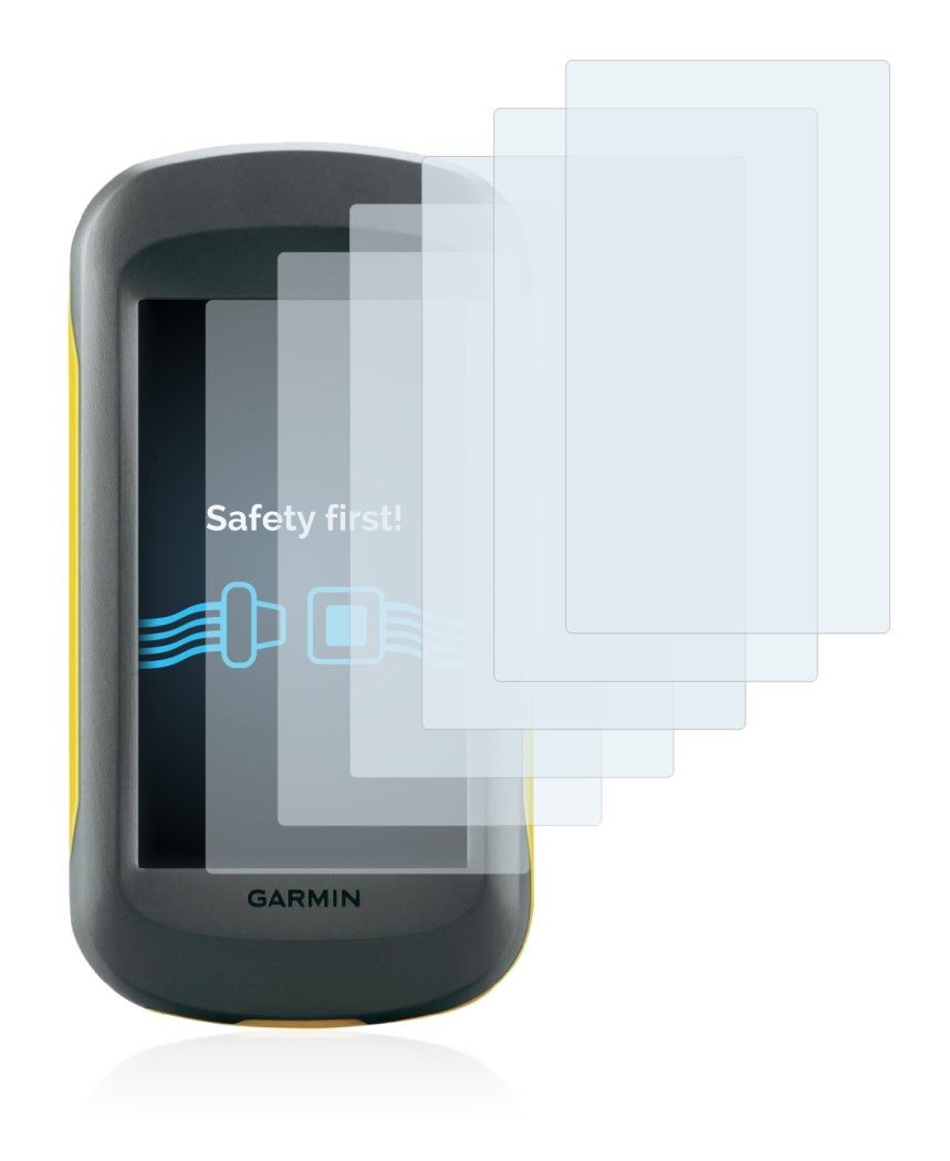 Image of the device Garmin Montana 600 with a wide variety of screen protectors.