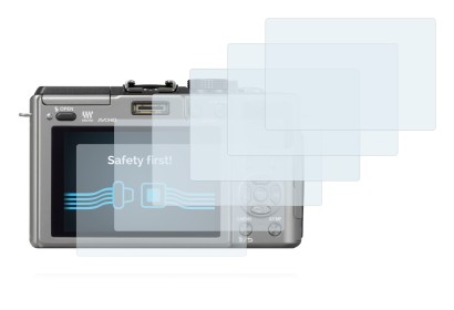 Imagen del dispositivo Panasonic Lumix DMC-GX1 con una amplia variedad de protectores de pantalla.