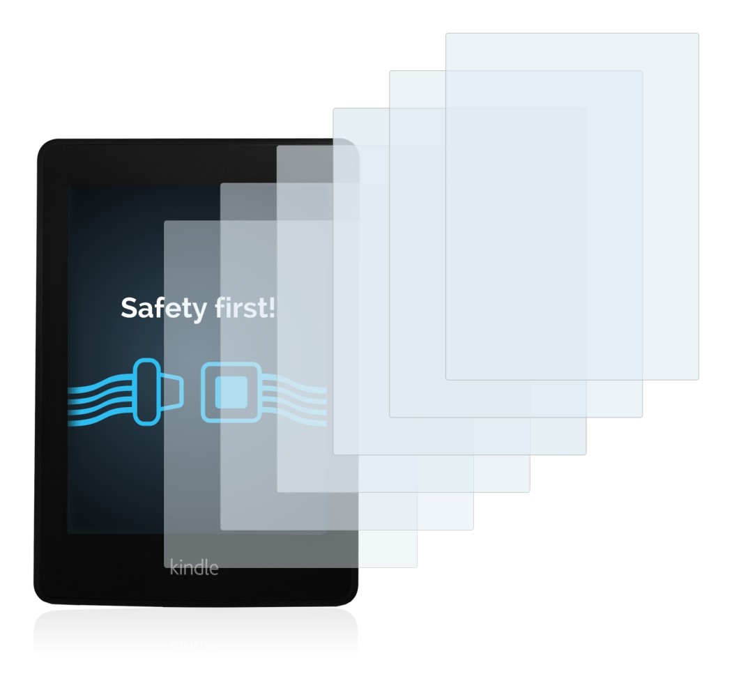 Image of the device Amazon Kindle Paperwhite 2013 with a wide variety of screen protectors.