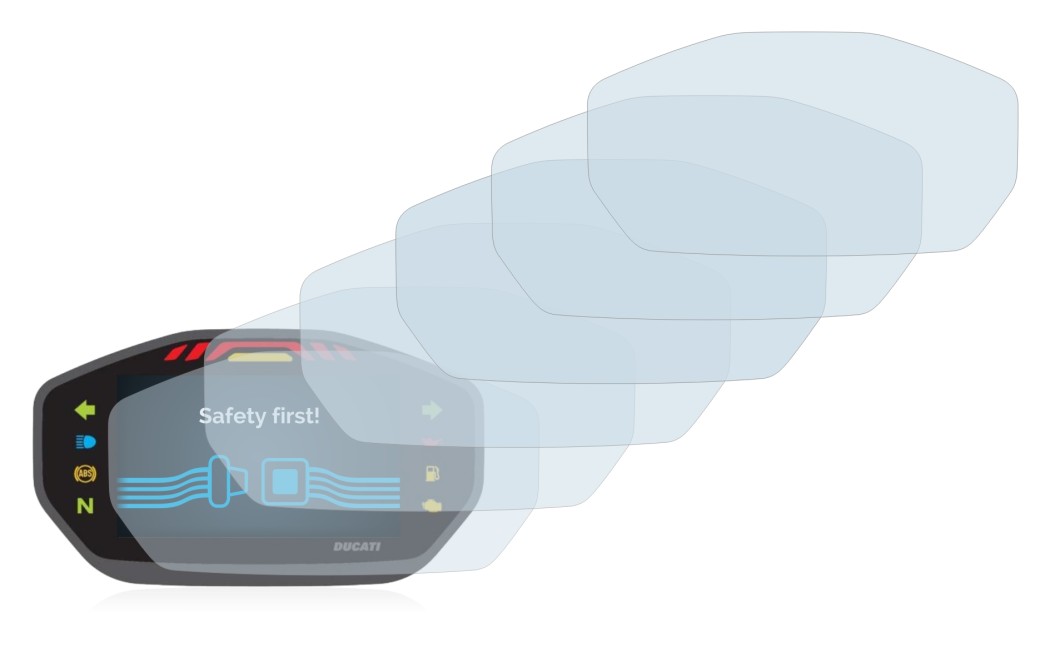 Image of the device Ducati Monster 1200S Colour-TFT-Display with a wide variety of screen protectors.