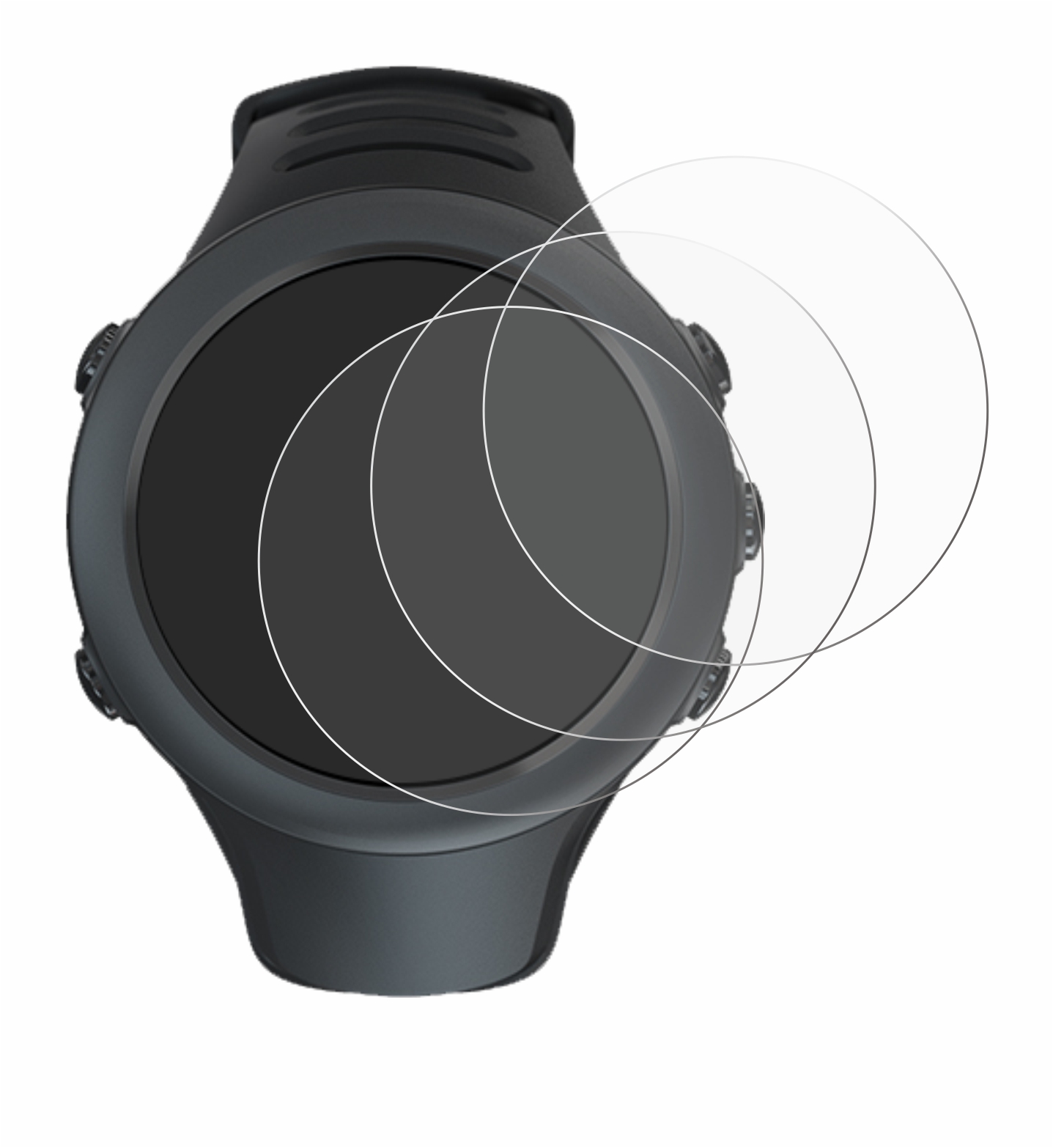 Schutzfolie für Smartwatch Garmin Polar Samsung Fossil Letsfit Xiaomi Huawei - Zdjęcie 217 z 436