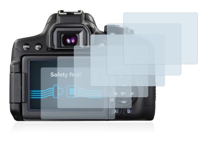 Imagen del dispositivo Canon EOS 750D con una amplia variedad de protectores de pantalla.