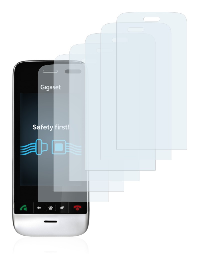 Imagen del dispositivo Gigaset SL910 (recorte horizontal) con una amplia variedad de protectores de pantalla.