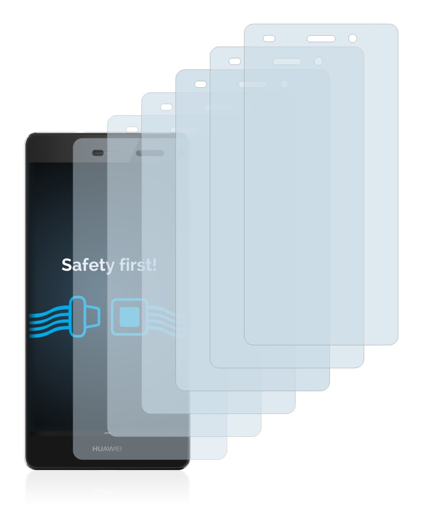 Image of the device Huawei P8 Lite 2015/2016 with a wide variety of screen protectors.