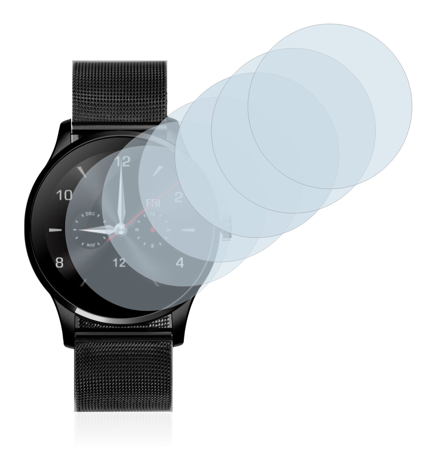 Schutzfolie für Smartwatch Garmin Polar Samsung Fossil Letsfit Xiaomi Huawei - Zdjęcie 416 z 436