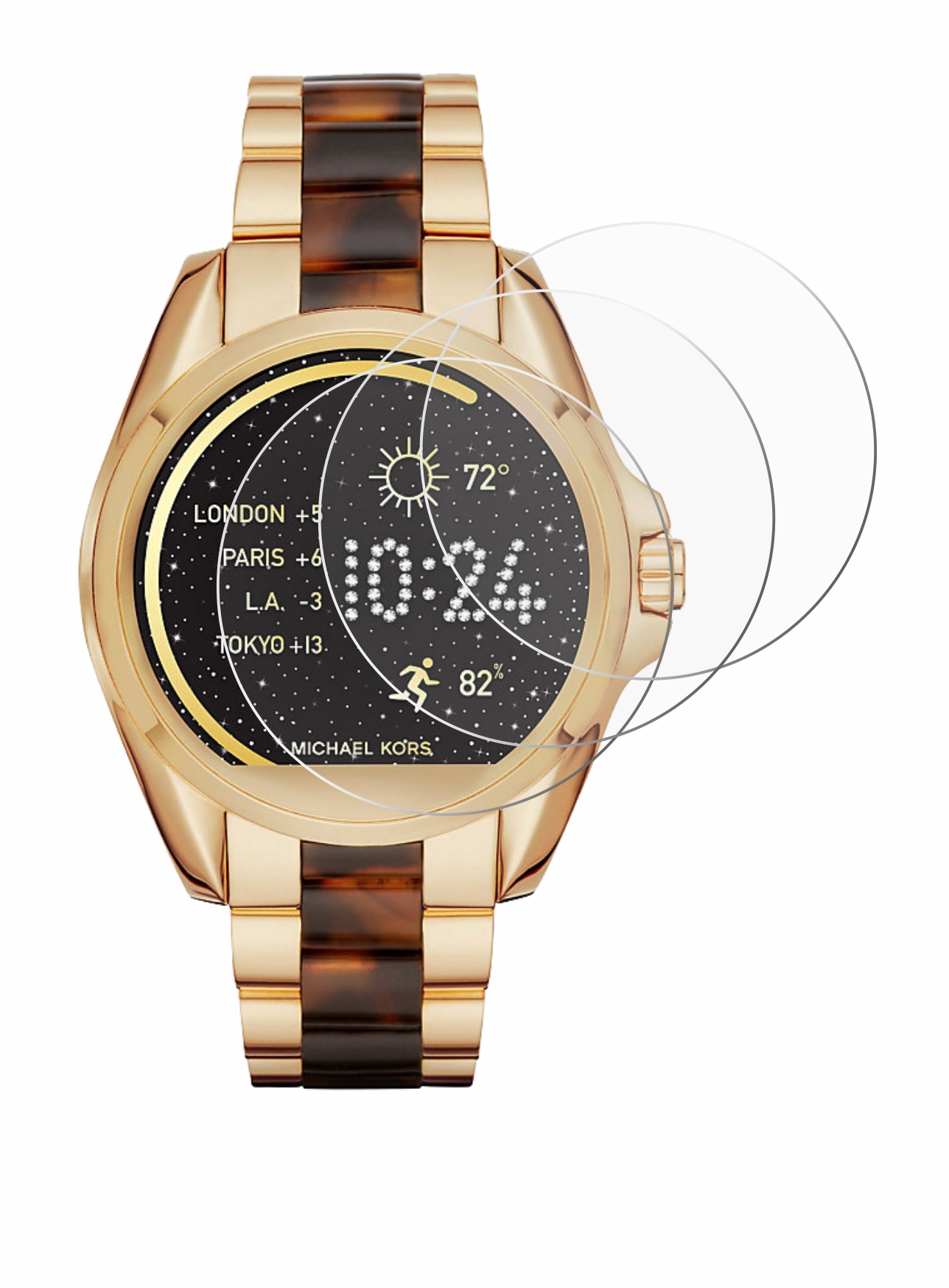 Schutzfolie für Smartwatch Garmin Polar Samsung Fossil Letsfit Xiaomi Huawei - Zdjęcie 394 z 436