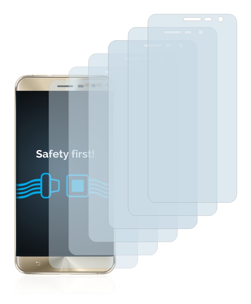 Image of the device ASUS ZenFone 3 ZE552KL with a wide variety of screen protectors.