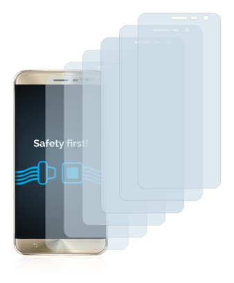 Image of the device ASUS ZenFone 3 ZE552KL with a wide variety of screen protectors.