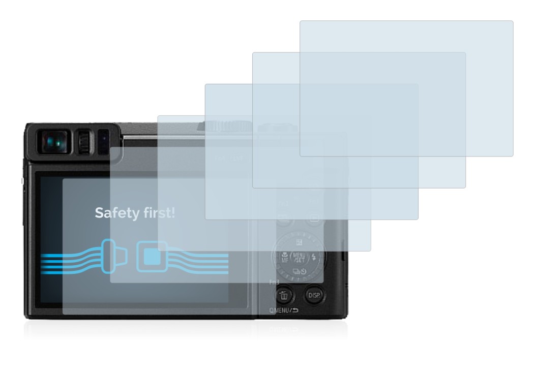 Image of the device Panasonic Lumix DC-TZ91 with a wide variety of screen protectors.