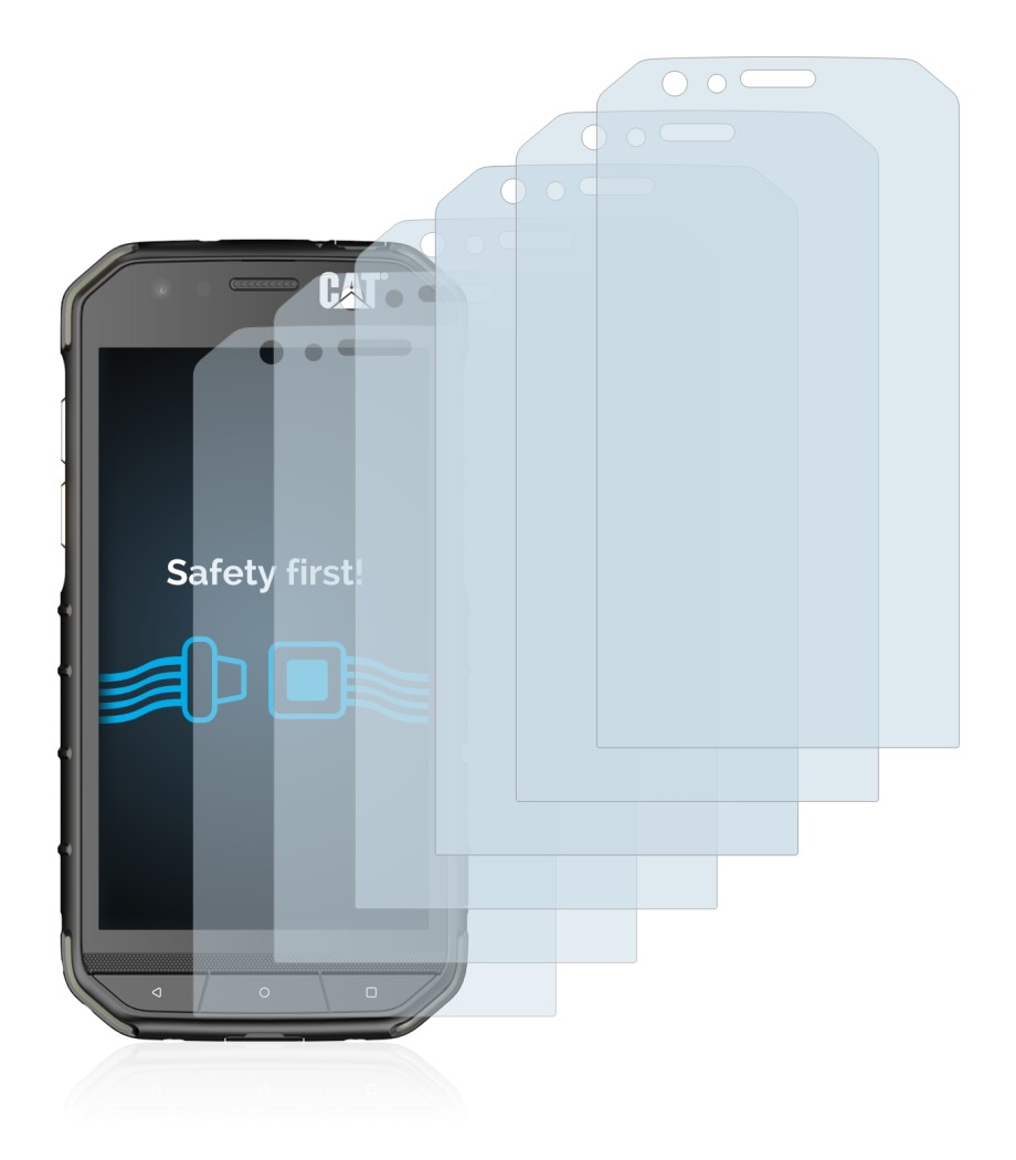 Immagine del dispositivo Caterpillar Cat S31 con un'ampia varietà di protezioni per lo schermo.