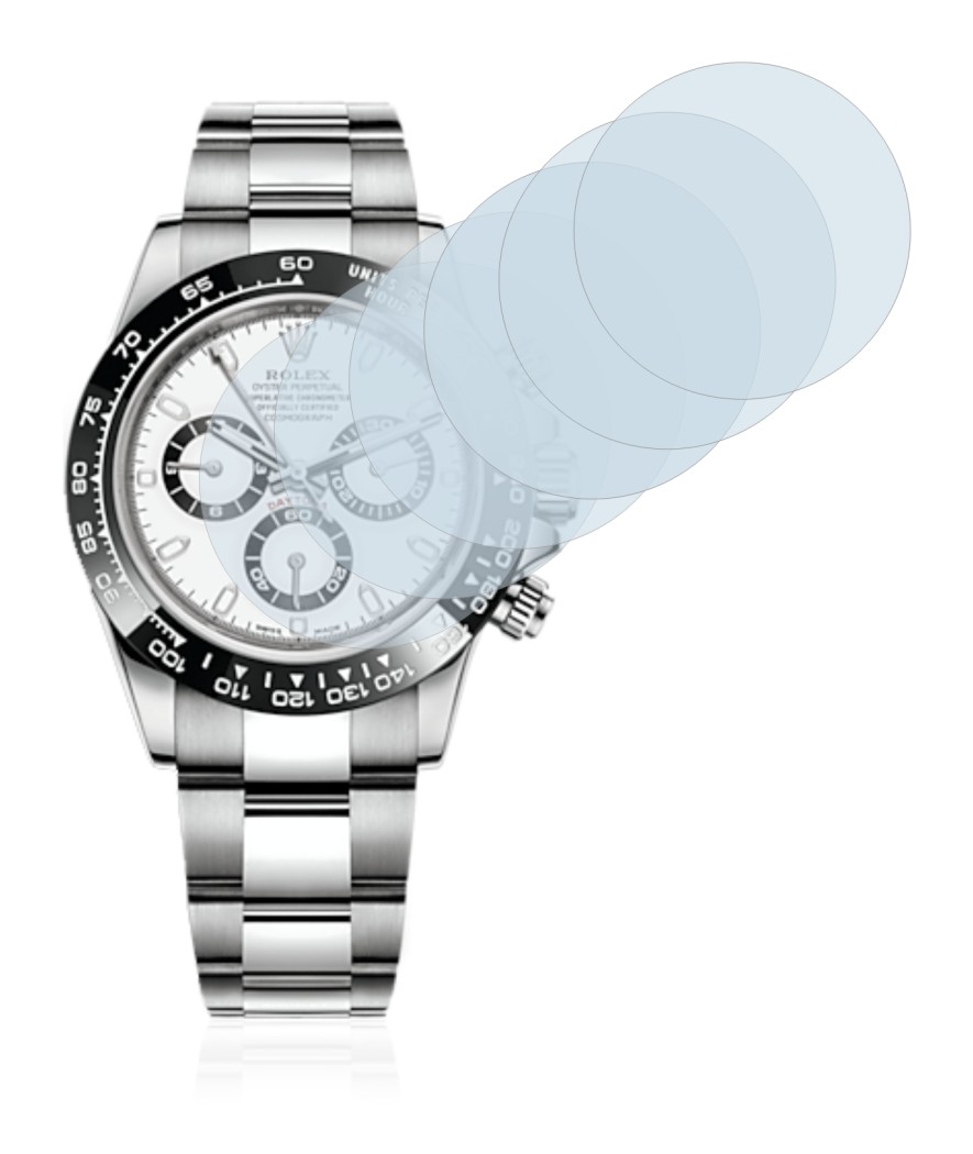 Image of the device Rolex Cosmograph Daytona (40 mm) with a wide variety of screen protectors.