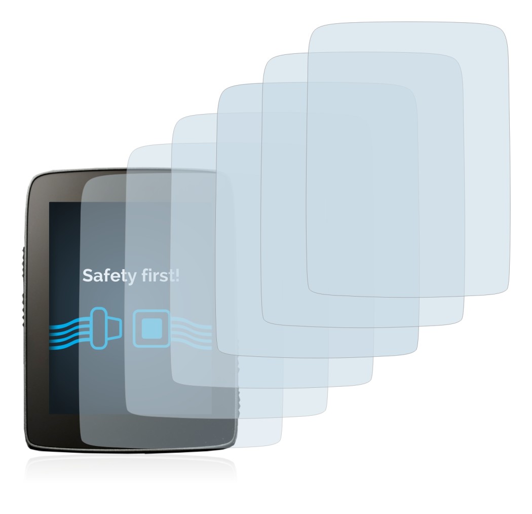 Image de l'appareil Hammerhead Karoo avec une grande variété de protections d'écran.