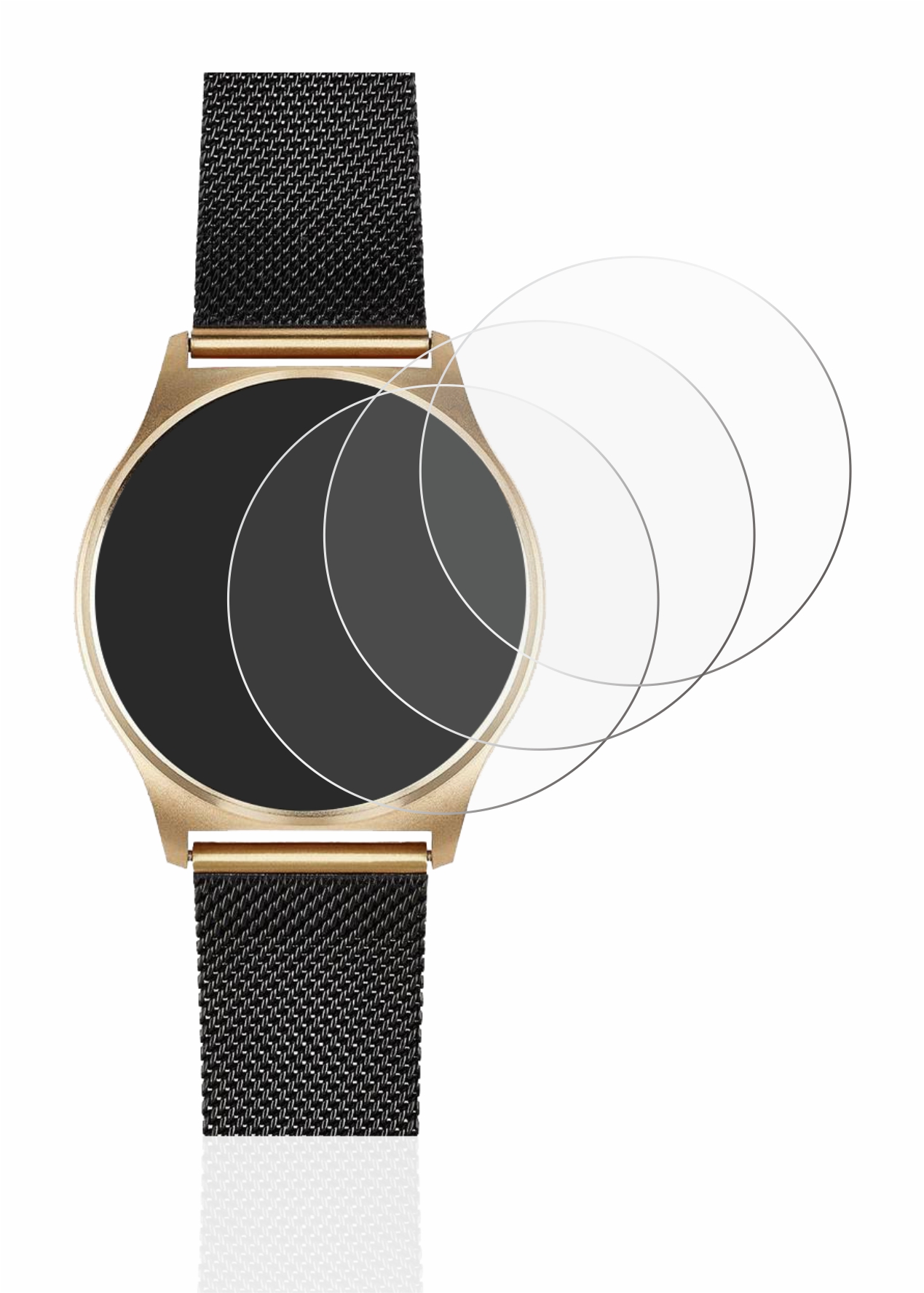 Schutzfolie für Smartwatch Garmin Polar Samsung Fossil Letsfit Xiaomi Huawei - Zdjęcie 354 z 436